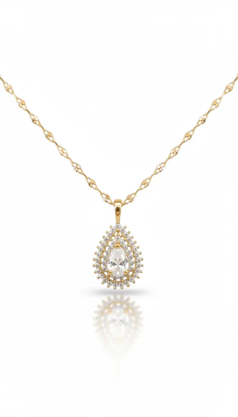 Ατσάλινο κολιέ με επαγγελματικό φωτισμό