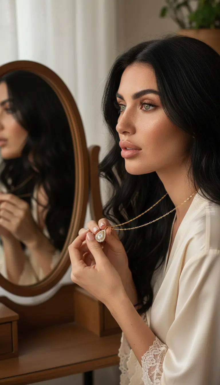 Lifestyle - Γυναίκα με καθρέφτη